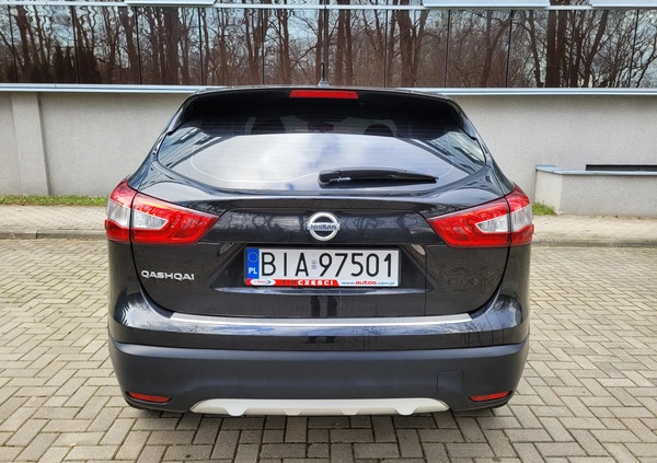 Nissan Qashqai cena 57500 przebieg: 59000, rok produkcji 2017 z Łomża małe 56